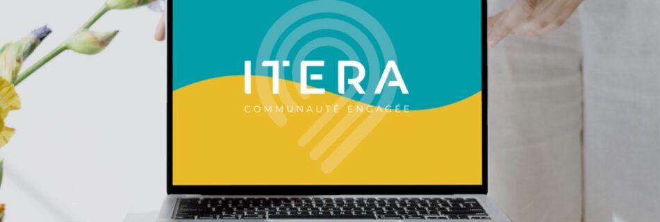 Identité visuelle d’ITERA Group, communauté engagée, conçue par l’agence Bertin